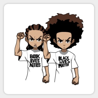 Black Lives Matter Riley & Huey Sticker